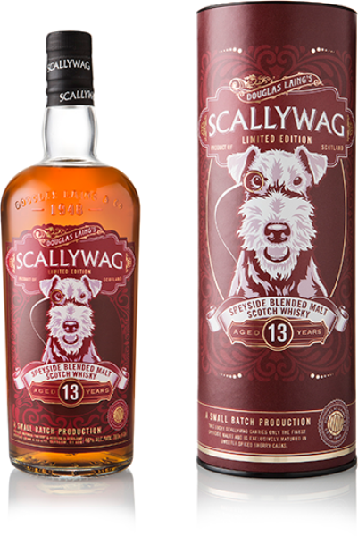 Blended Malt Scotch Whisky der Marke Scallywag 13 Years 46% 0,7l Flasche