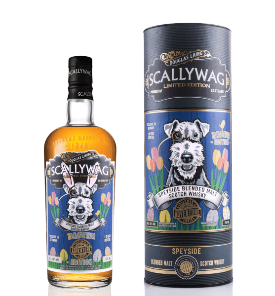 Blended Malt Scotch Whisky der Marke Scallywag Easter Edition 2020 48% 0,7l Flasche