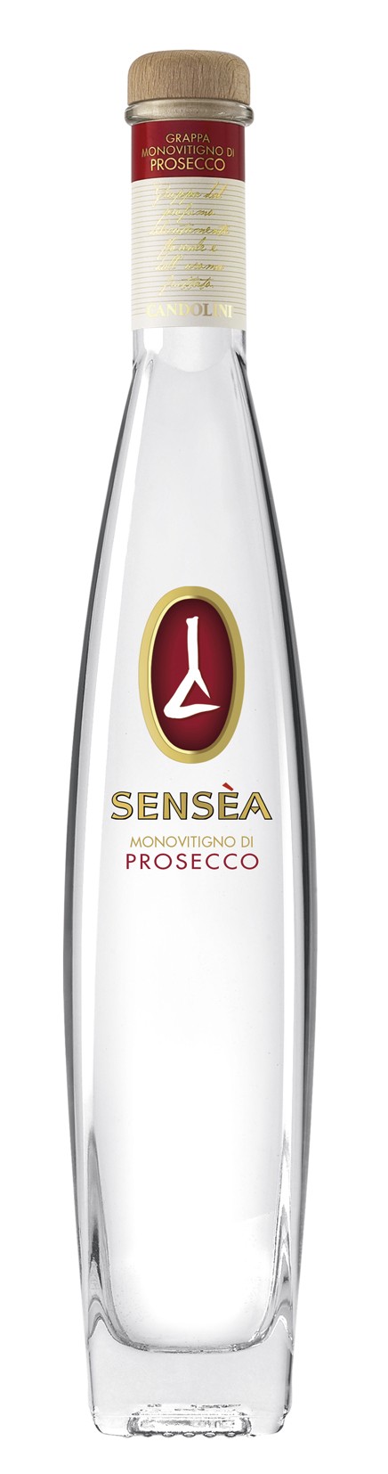 Prosecco Grappa der Marke Sensea 40% 0,5l Flasche