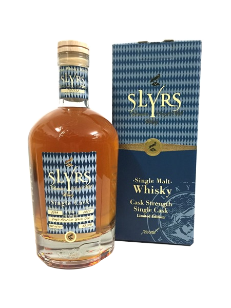 Single Malt Whisky der Marke Slyrs 2017 55,5% 0,7 l Flasche