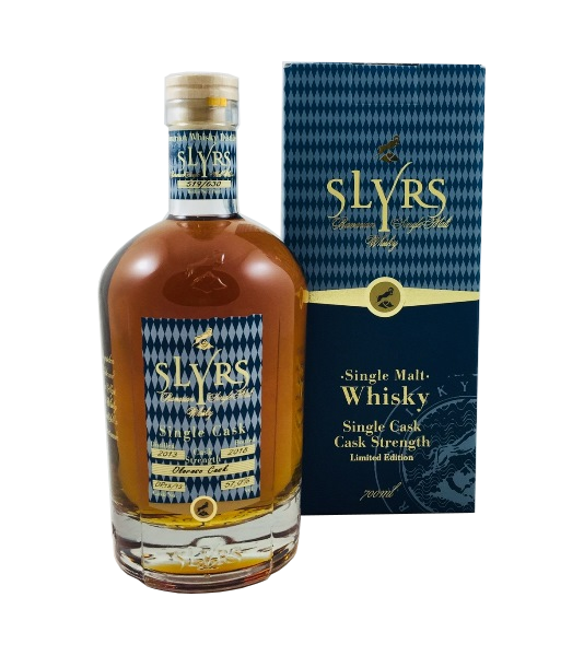 Single Malt Whisky der Marke Slyrs Single Cask Oloroso finished 57% 0,7 l Flasche