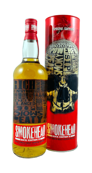 Single Malt Scotch Whisky der Marke Smokehead The Rock Edition II 46,6% 1l Flasche