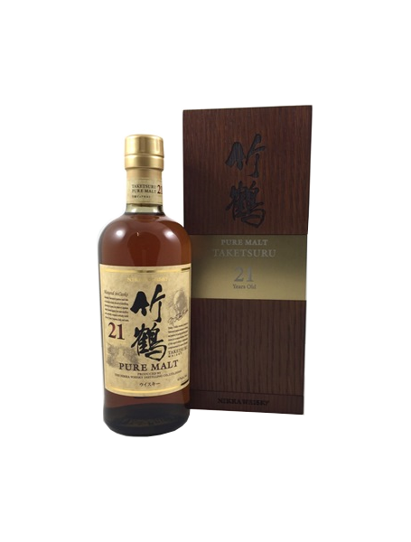 Japanese Blended Malt Whisky der Marke Nikka Taketsuru 21 Jahre 43% 0,7l Flasche