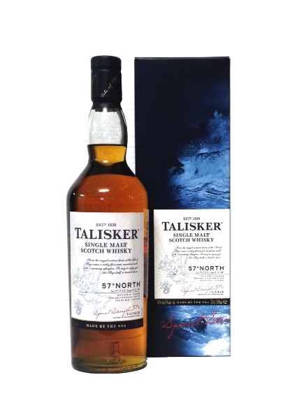 Single Malt Scotch Whisky der Marke Talisker 57 North Skye 57% 1l Flasche