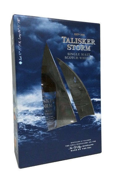 Single Malt Scotch Whisky der Marke Talisker Storm 45,8% 0,7l Flasche