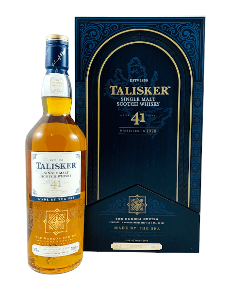 Single Malt Scotch Whisky der Marke Talisker 40 Jahre 50% 0,7l Flasche