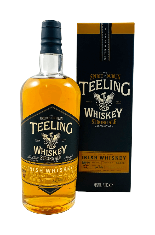 Irish Whiskey der Marke Teeling Strong Ale 46% 0,7l Flasche