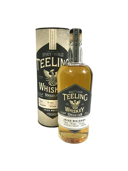Irish Whiskey der Marke Teeling Single Cask 57,1% 0,7l Flasche