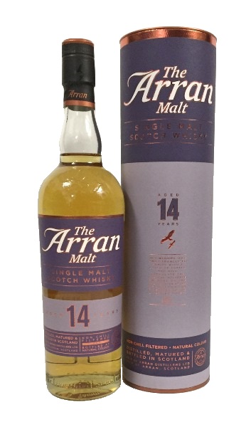 Single Malt Scotch Whisky der Marke The Arran 14 Jahre 46% 0,7l Flasche