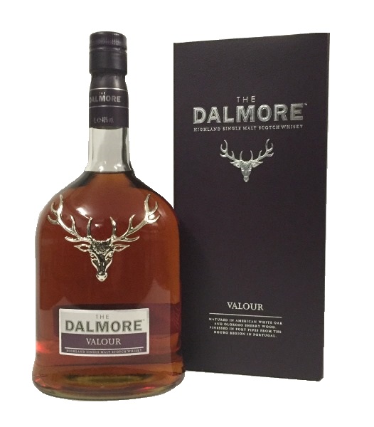 Single Malt Scotch Whisky der Marke The Dalmore Valour 40% 1,0l Flasche