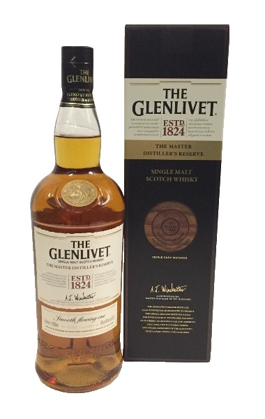 Single Malt Scotch Whisky der Marke The Glenlivet Master Distiller's Reserve 40% 1l