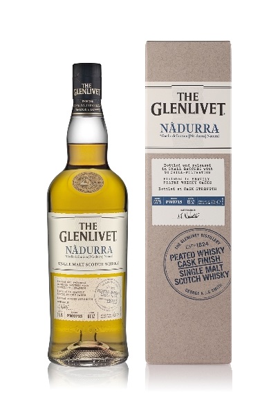Single Malt Scotch Whisky der Marke The Glenlivet Nadurra Peated 61,8% 0,7l Flasche