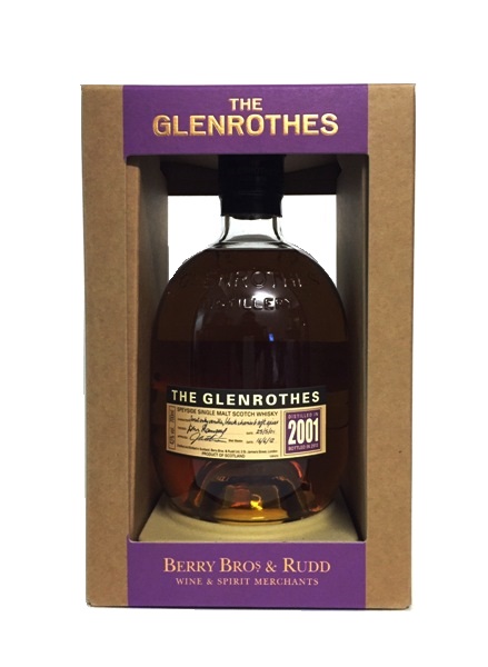 Single Malt Scotch Whisky der Marke The Glenrothes 2001er Vintage 43% 0,7l Flasche
