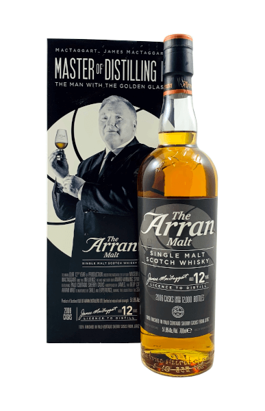 Single Malt Scotch Whisky The Arran MacTaggart Anniversary 12 Years 2019 51,8% 0,7l Flasche