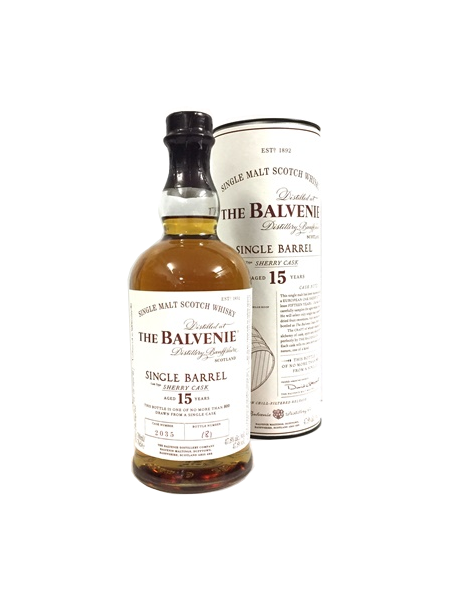 Single Malt Whisky der Marke Balvenie Single Barrel 15 Years Sherry Cask 47,8% 0,7l Flasche