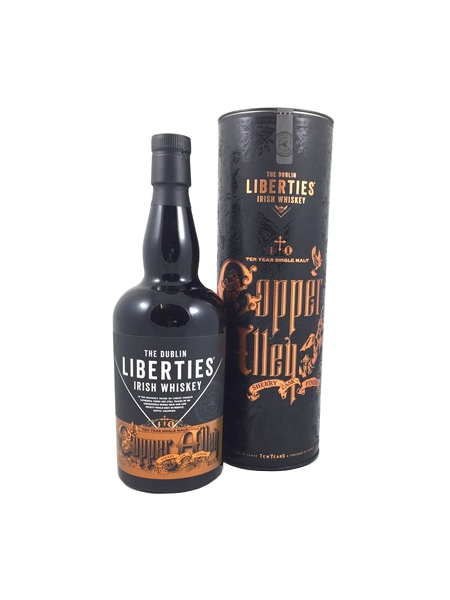 Irish Whiskey der Marke The Dublin Liberties Copper Alley 10 Years 46% 0,7l Flasche