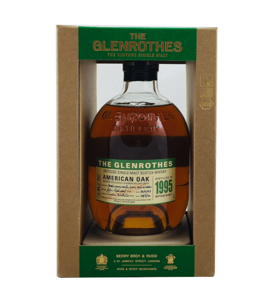 Single Malt Scotch Whisky der Marke The Glenrothes 1995er Vintage Speyside 43% 0,7l Flasche