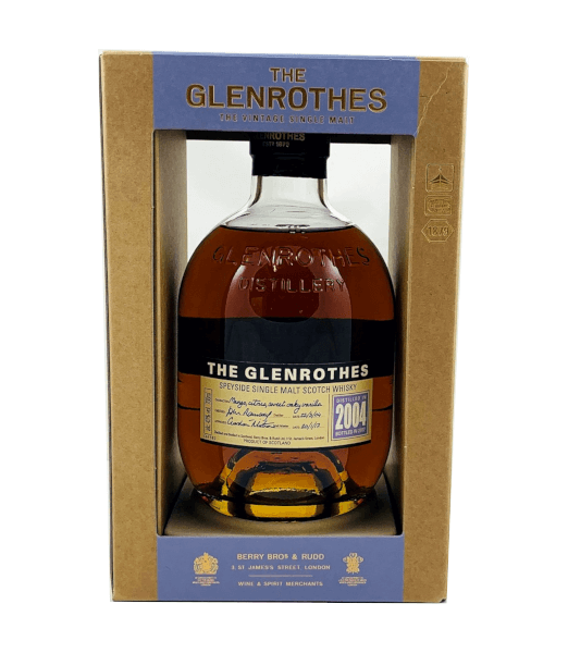 Single Malt Scotch Whisky der Marke The Glenrothes 2004er Vintage 43% 0,7l Flasche