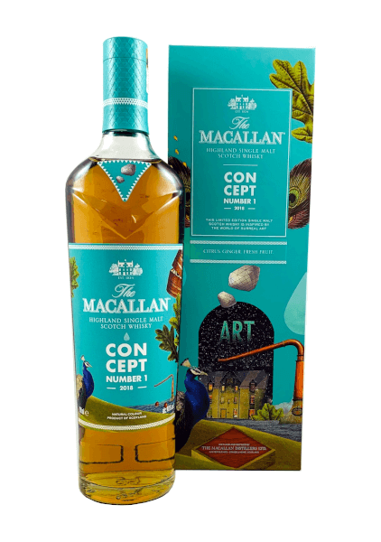 Single Malt Whisky The Macallan Concept Nr. 1 40% 0,7l Flasche