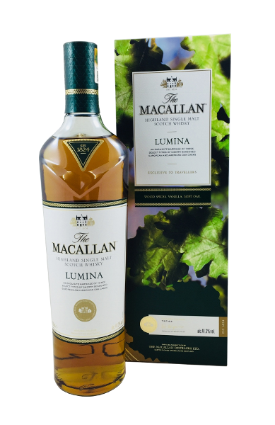 Single Malt Whisky der Marke The Macallan LUMINA 41,3% 0,7l Flasche