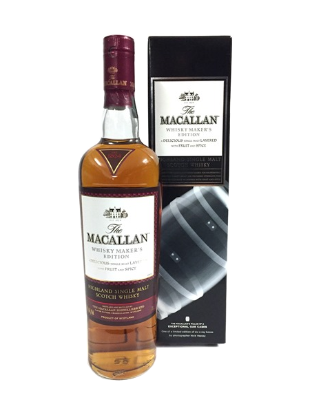 Single Malt Scotch Whisky der Marke The Macallan Maker´s Edition 42,8% 0,7l Flasche