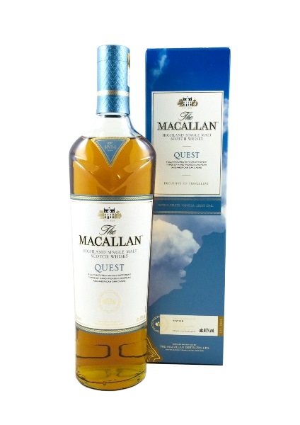 Single Malt Whisky der Marke The Macallan QUEST 40% 0,7l Flasche