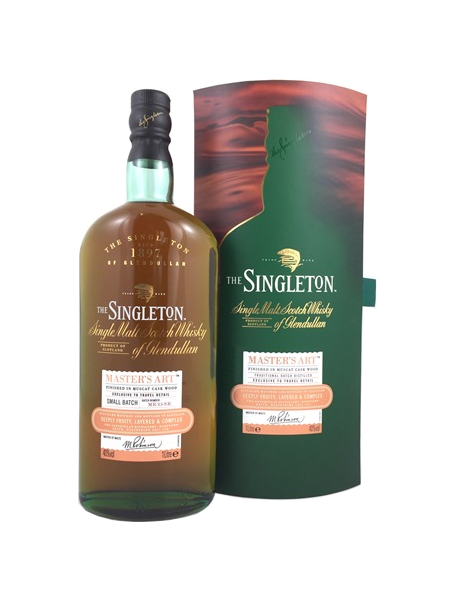Single Malt Scotch Whisky der Marke The Singleton of Glendullan Master´s Art 40% 1,0l Flasche