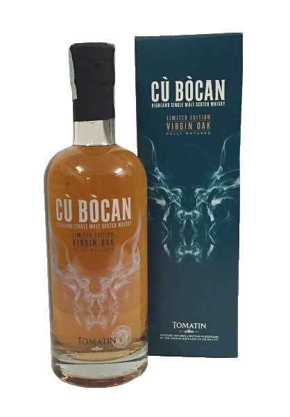 Single Malt Scotch Whisky der Marke Tomatin Cu Bocan Virgin Oak 46% 0,7l Flasche