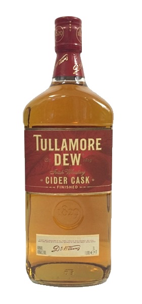 Irish Whiskey der Marke Tullamore Dew Cider Cask Finish 40% 1l Flasche