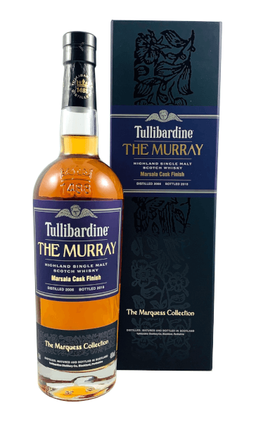 Single Malt Scotch Whisky der Marke Tullibardine The Murray 46% 0,7l Flasche