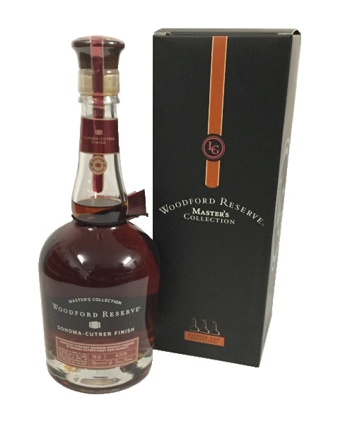 Bourbon Whiskey der Marke Woodford Reserve Sonoma Cutrer Finish 45,2% 0,7l Flasche