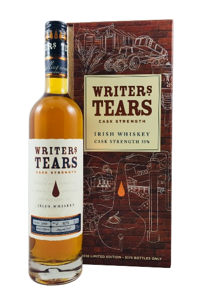 Irish Whiskey der Marke Writers Tears Cask Strenght 2018 53% 0,7l Flasche