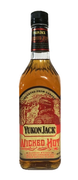 Hot Likör der Marke Yukon Jack Wicked 35% 0,7l Flasche
